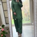 Raw silk Farshi shalwar set Ready to wear