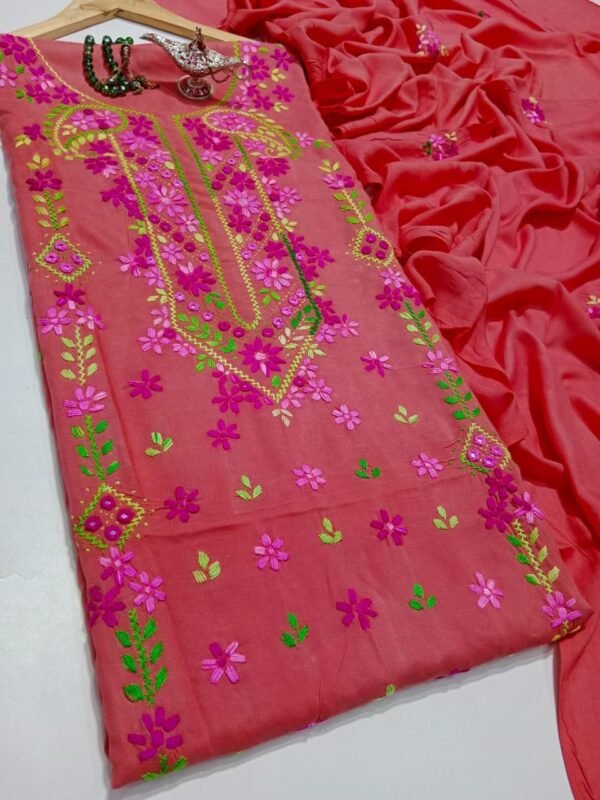 Hand Embroidery Dress - Image 3