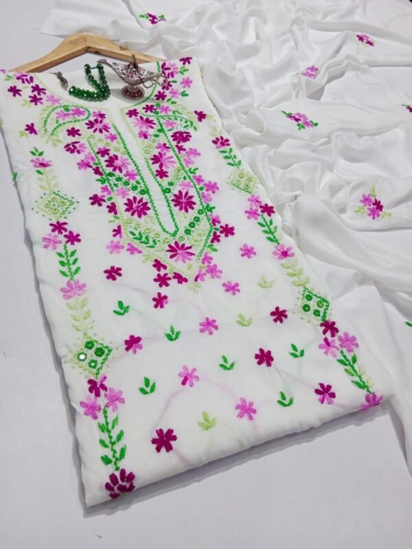 Hand Embroidery Dress - Image 4