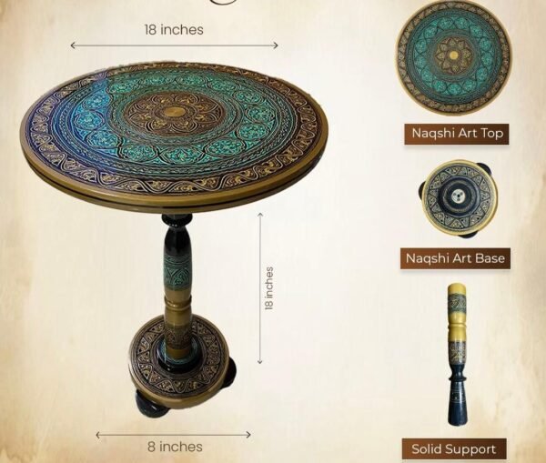 Naqshi art coffee table