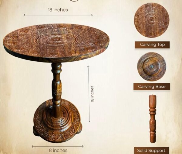 Naqshi art coffee table - Image 4