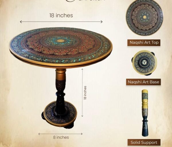 Naqshi art coffee table - Image 6