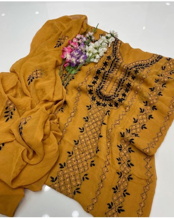 Multani Hand embroidered dresses - Image 7