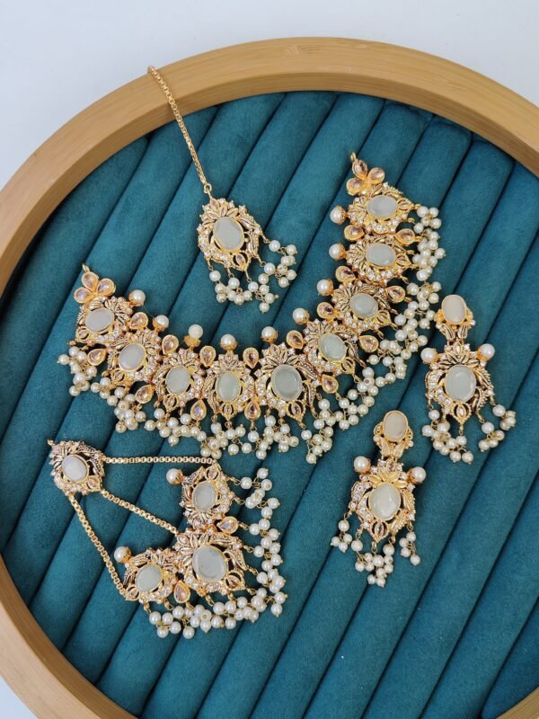 Bridal set(Semi-precious stone) - Image 3