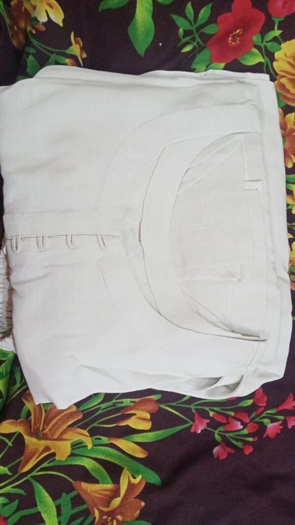 Raw silk Farshi shalwar set Ready to wear - Image 5