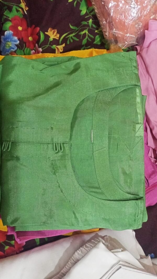 Raw silk Farshi shalwar set Ready to wear - Image 2