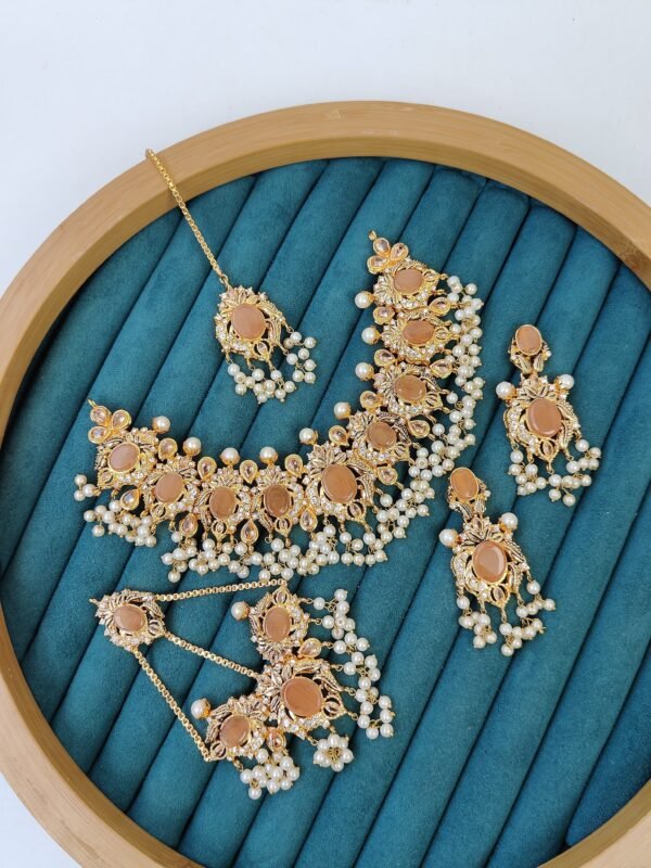 Bridal set(Semi-precious stone) - Image 2