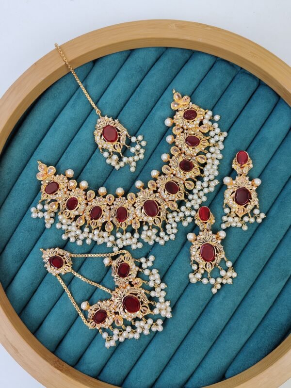Bridal set(Semi-precious stone) - Image 4