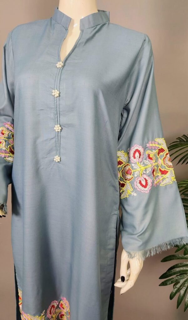 Ready to wear embroidered dress - Image 4