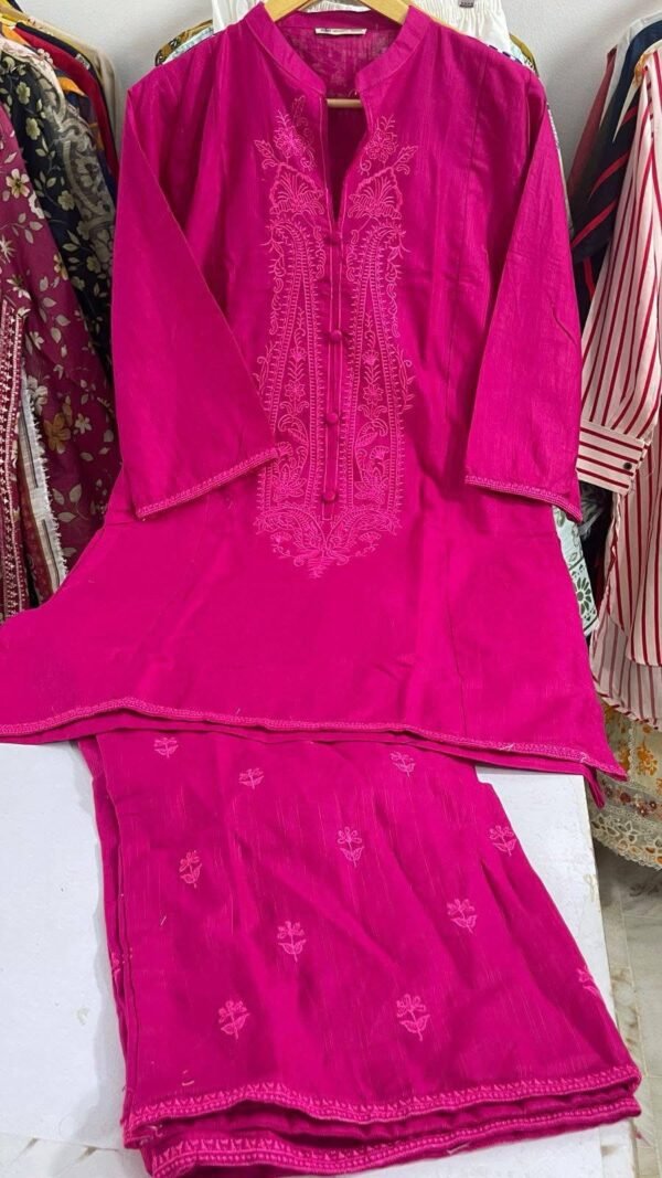 Winter wear stitched khadhar embroidered sets - Image 3